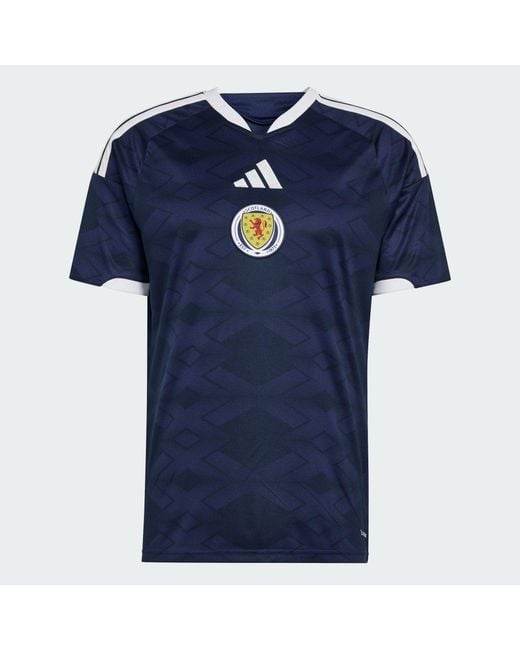 Adidas Blue Scotland 26 Home Jersey for men