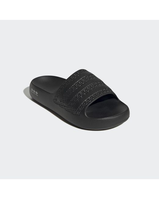 Adidas Black Adilette Ayoon Slides