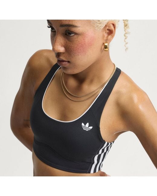 Adidas Black Originals Sport Medium Support Bra