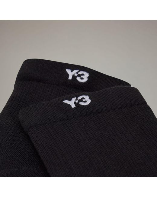 Adidas Black Y-3 Classic Lo Socks