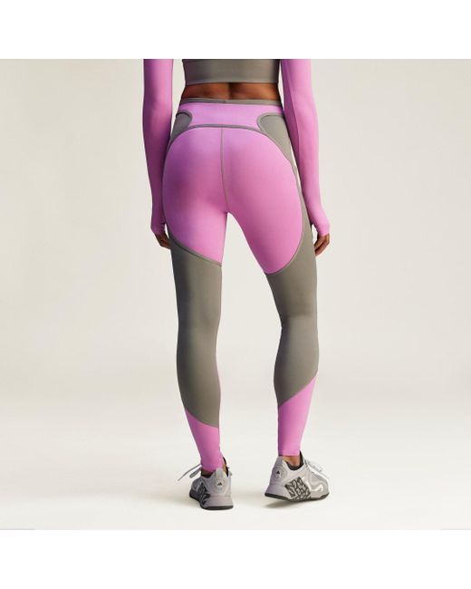 Adidas Pink By Stella Mccartney Two-Tone Leggings