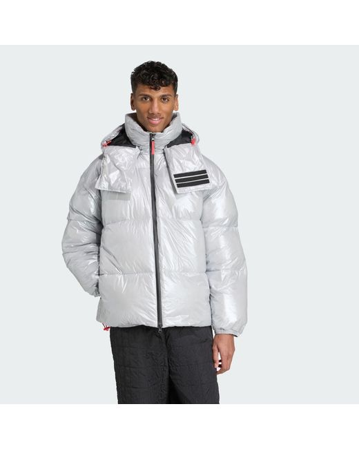 Adidas Gray X Moon Boot Padded Jacket for men