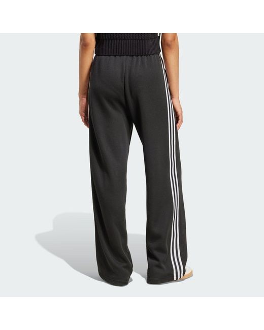 Adidas Black Adicolor Firebird Knit Track Pants