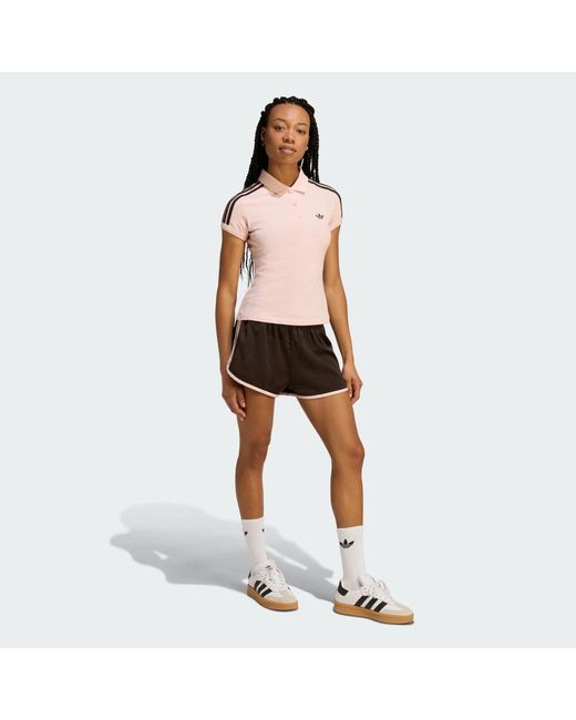 Adidas Multicolor 3 Stripes Sprinter Shorts