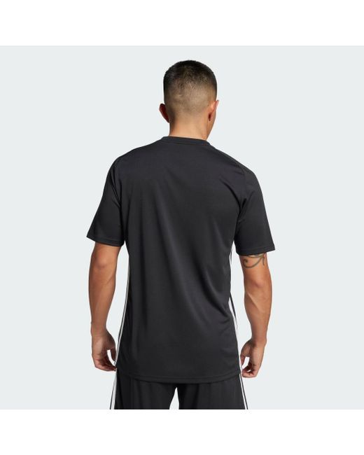 Adidas Black Tiro 25 Essentials Jersey for men