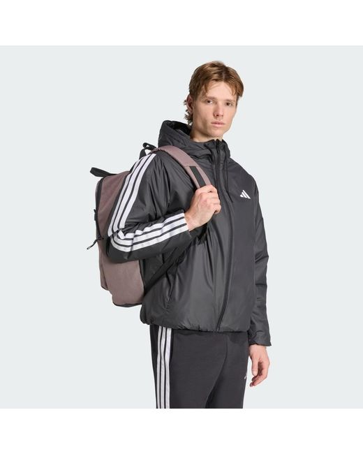 Adidas Gray Utility Backpack Boxy