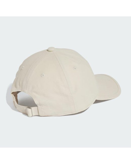 Adidas White Premium Essentials Dad Cap