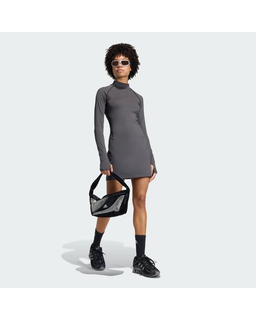 Vestido Mini Adidas de color Gray