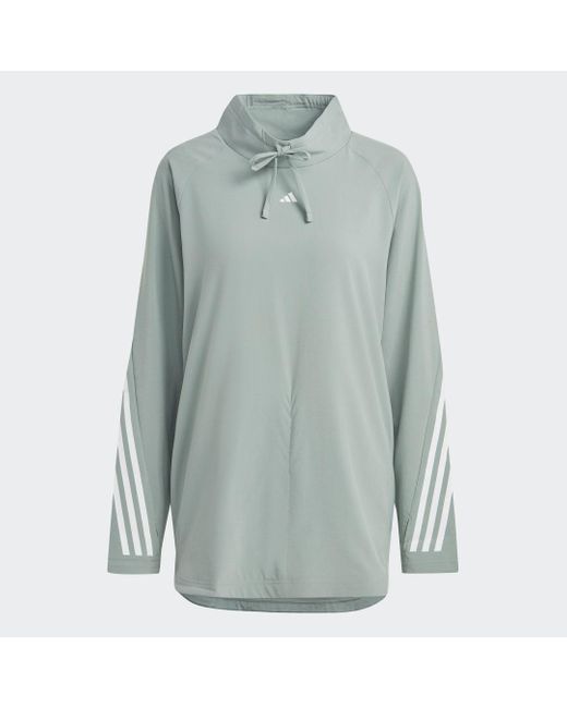 Adidas Blue Train Icons Full-cover Top