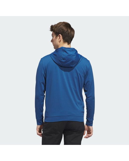 Adidas Blue Ultimate365 Elevated Hoodie for men