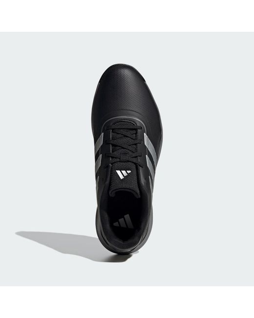 Adidas Black Traxion Lite Max Spikeless Bounce Golf Shoes for men