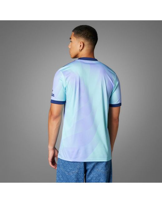 Adidas Blue Arsenal 24/25 Third Jersey for men