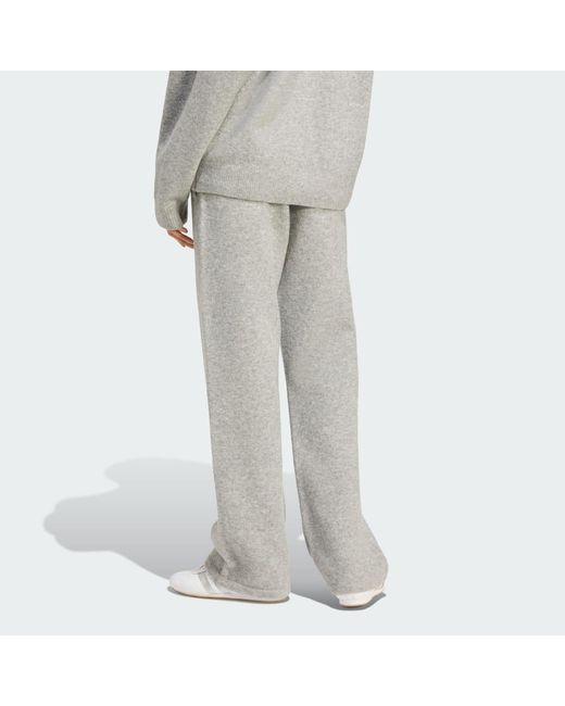 Adidas Gray Originals Athletic Dept Knitted Joggers