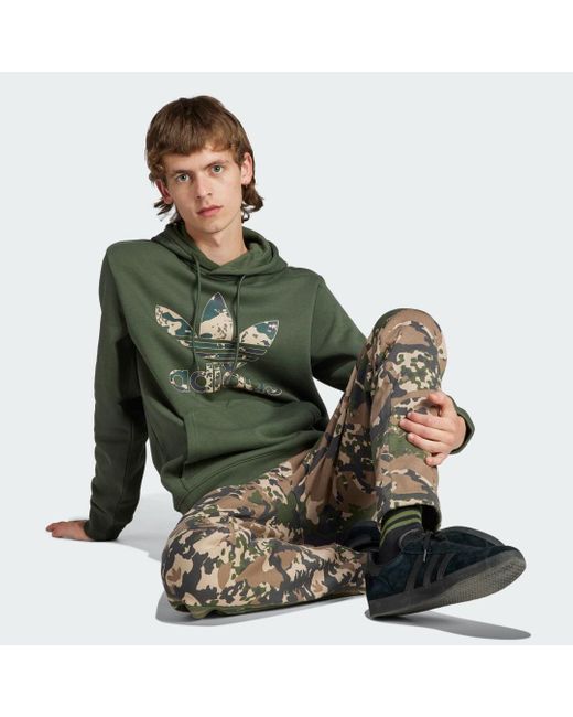 Pantalon de survêtement graphique à motif camouflage adidas pour homme en  coloris Vert | Lyst