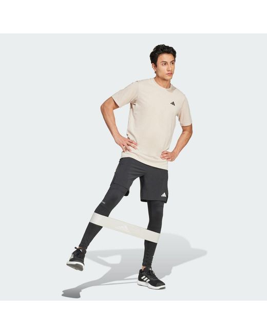 Adidas Blue Techfit Cold.Rdy Training Long Tights for men