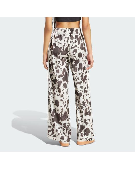 Pantaloni Originals Satin Wide Leg di Adidas in Multicolor