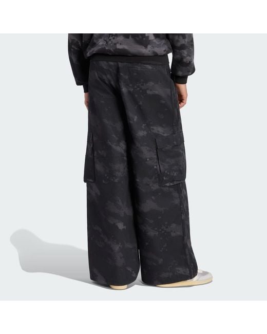 Adidas Black Camo Trousers for men