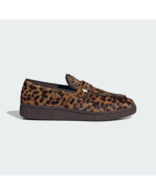 Adidas Brown Handball Spezial Loafer Shoes