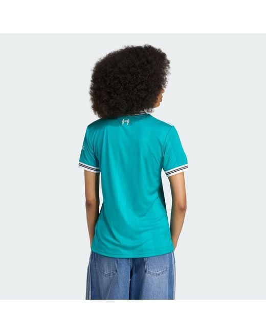 Adidas Blue Liverpool Fc 25/26 Third Jersey