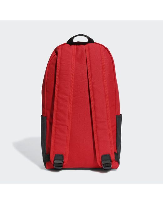 Adidas Red Classic Foundation Backpack