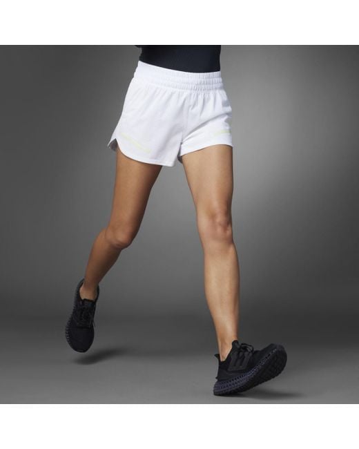 Adidas Gray Reflect At Night X-city Running Shorts