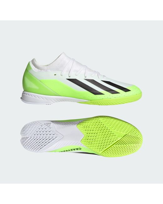 adidas X Crazyfast.3 Indoor Soccer Shoes in Green for Men | Lyst UK