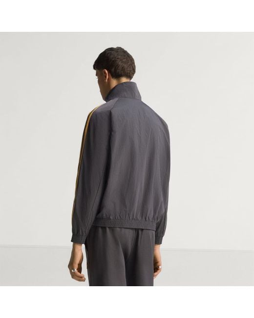 Giacca Manchester United Terrace Icons Mezza Zip di Adidas in Gray da Uomo