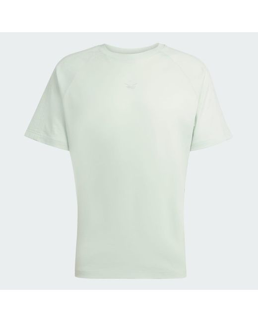 Adidas Green Premium Essentials Tee for men