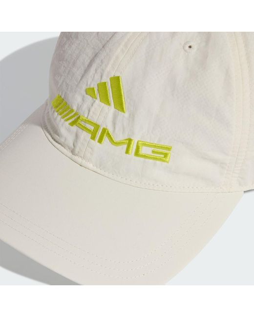 Adidas White Amg Cap