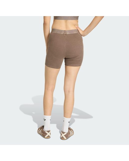 Adidas Natural Essentials Rib Tights 1/4 Washed