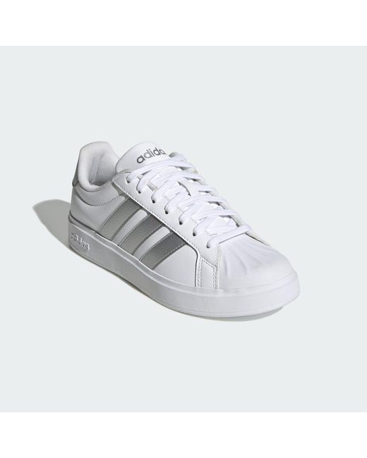Adidas White Streettalk