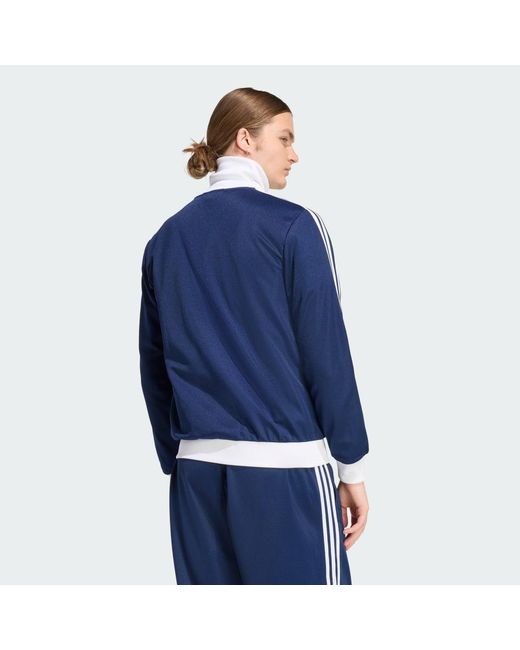 Adidas Blue Beckenbauer Track Top for men
