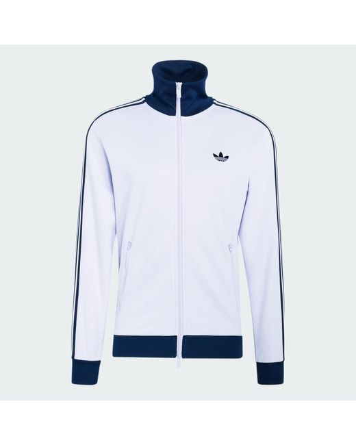 Adidas Blue Beckenbauer Track Top for men