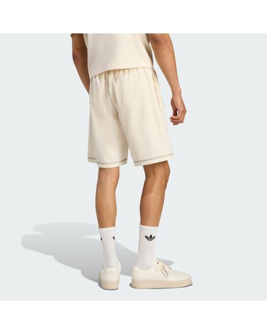 Adidas Natural Trefoil Essentials Shorts for men