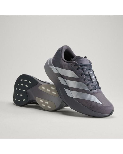 Adidas Black Adizero Evo Sl Shoes for men