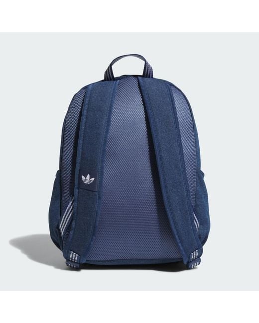 Adidas Blue Adicolor Classic Backpack Denim