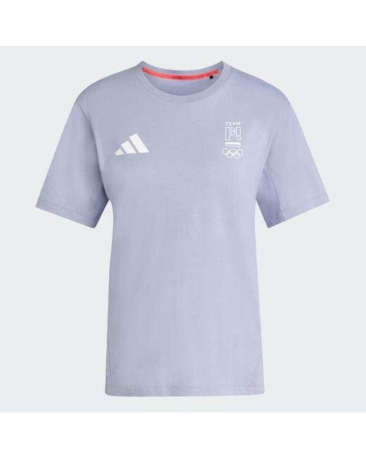 Adidas Blue Poc Milano T-Shirt
