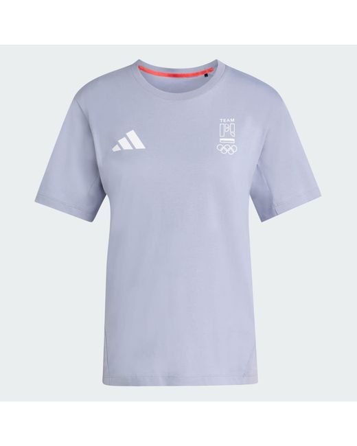 Adidas Blue Poc Milano T-Shirtw