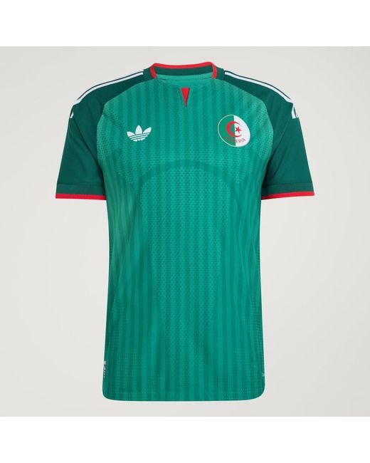 Adidas Green Algeria 26 Away Authentic Jersey for men