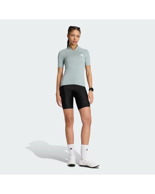 Adidas Blue Essentials Cycling Jersey