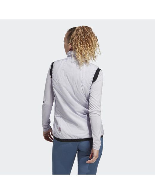 Adidas Gray Techrock Stretch Primaloft Vest