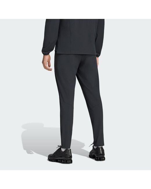 Adidas Black Newcastle United Fc Tiro Travel Tracksuit Bottoms for men