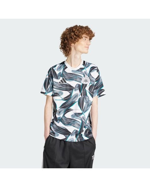 Adidas Blue Newcastle United Fc Pre-Match Jersey for men