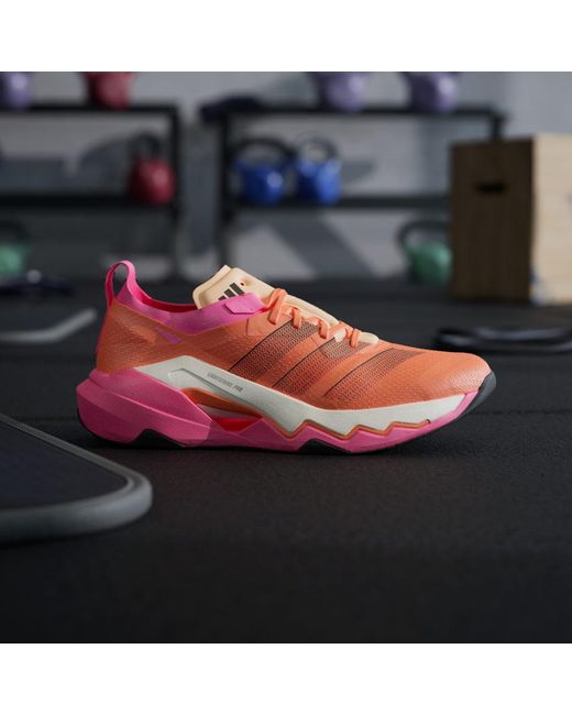 Adidas Pink Rapidmove Pro Training Shoes for men