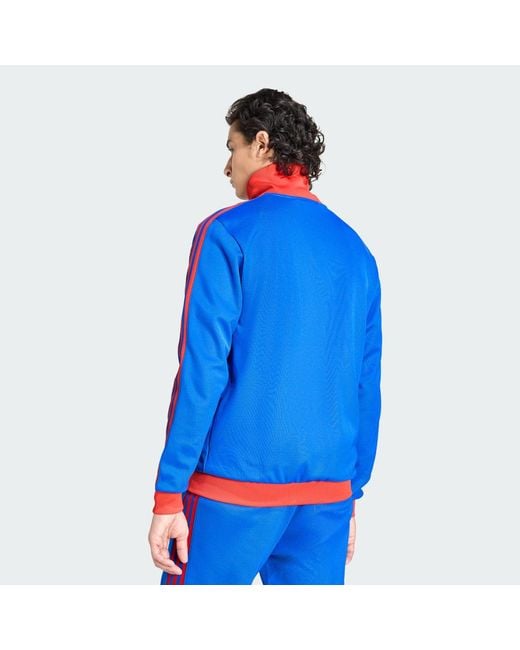 Adidas Originals Blue Beckenbauer Track Top for men
