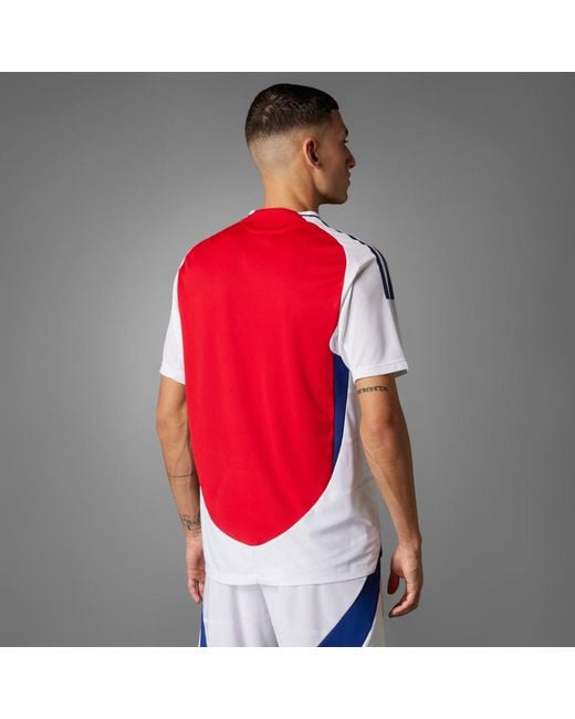 Adidas Red Arsenal 24/25 Home Authentic Jersey for men