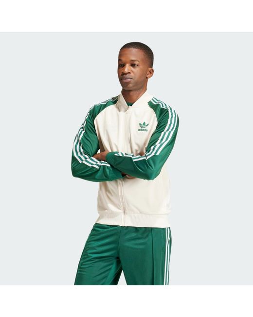adidas Sst Trainingsjack in het Groen voor heren Lyst NL
