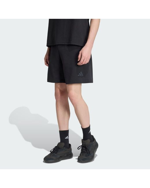 Adidas Black Z.N.E. Short for men