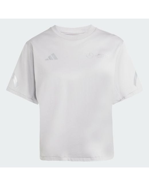 Adidas White Mercedes