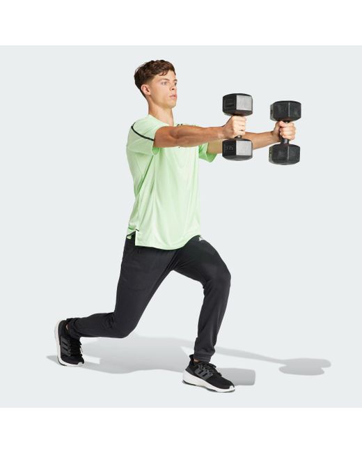 T-shirt Designed for Training adistrong Workout di Adidas in Green da Uomo